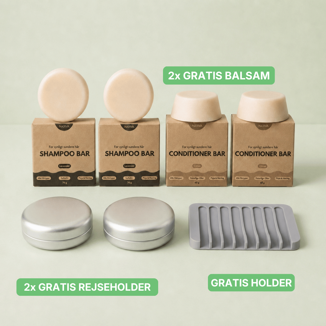 Nærva startpakke (2 gratis balsam for livet + gratis gaver)