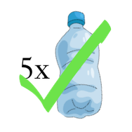 (GRATIS) Donation til fjernelse af 5 plastikflasker fra naturen