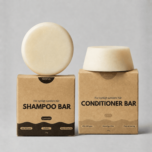 Nærva Shampoo & Balsam Bar Sæt