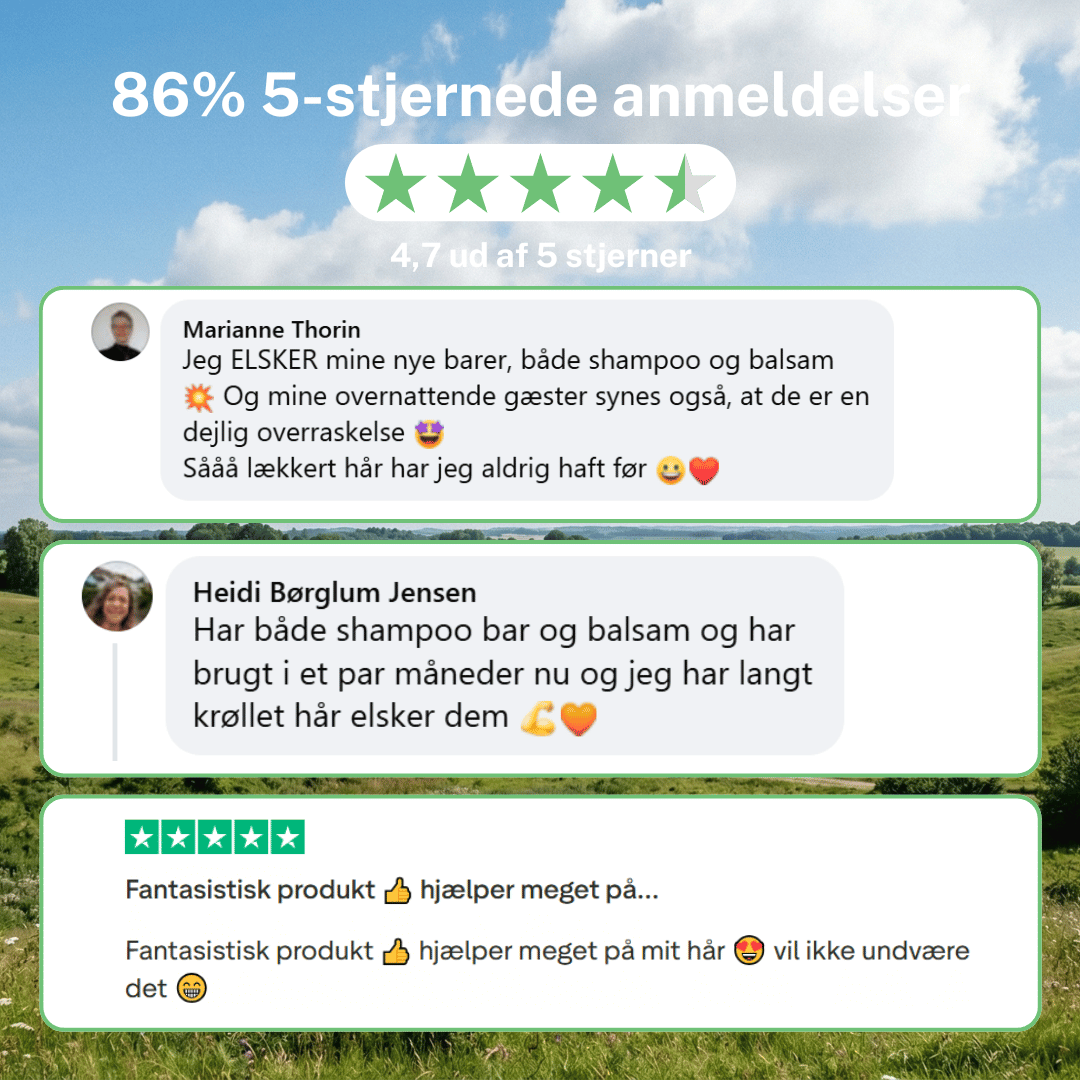 Nærva Shampoo & Balsam Bar Sæt
